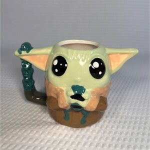 Disney+ STAR WARS The Mandalorian Din Grogu Baby Yoda Coffee Cup Mug Zak Designs